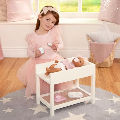 Baby Doll Changing Station with Accessories for Kids 2+