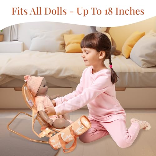 Butterfly Design 4-in-1 Toddler Stroller Set